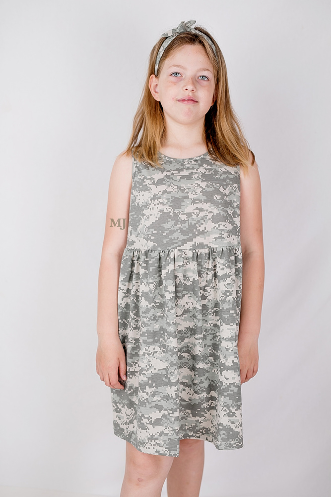 Sukienka dziewczęca moro ACU Produkt Polski