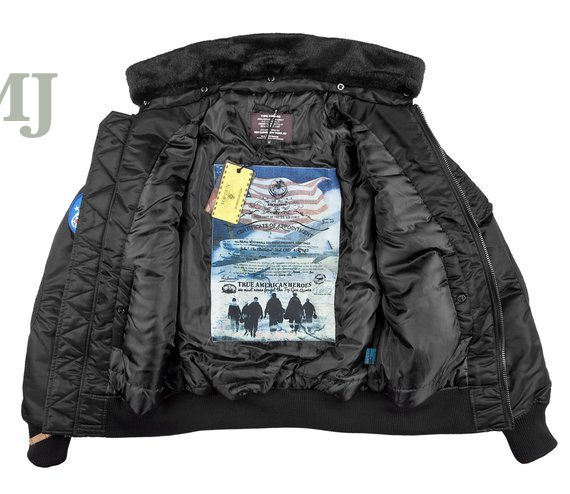 Kurtka lotnicza Mil-tec Top Gun Air Force Black