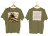 Koszulka T-shirt Miś Wojtek Khaki Dziewczęca