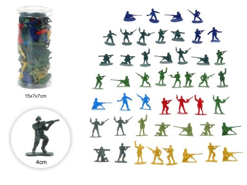 Zestaw żołnierzyków w tubie 55222