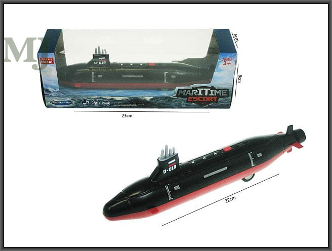 Łódź podwodna metalowa na baterie