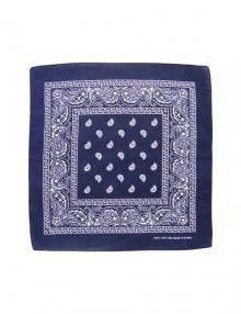 CHUSTA BANDANA GRANATOWA