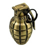 Zapalniczka brelok granat M-26 złoty duży