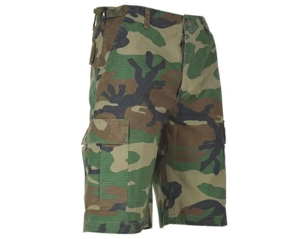 Spodnie krótkie Mil-tec Bermuda Woodland Ripstop 11402020