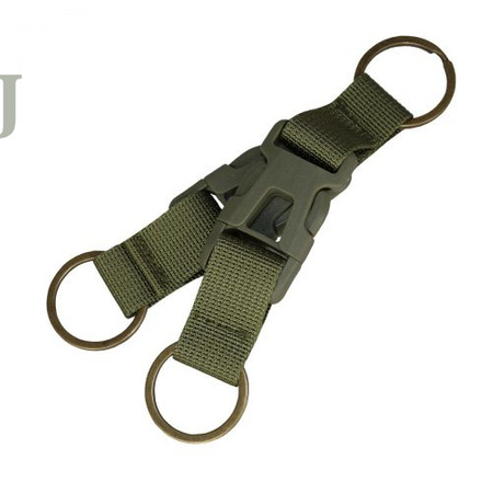 Uchwyt na na klucze Camo KC3 podwójny zielony