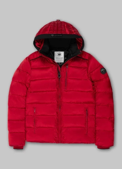 Kurtka zimowa Pitbull West Coast Barles Czerwona