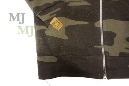 Komplet moro chłopięcy - bluza i spodnie moro 