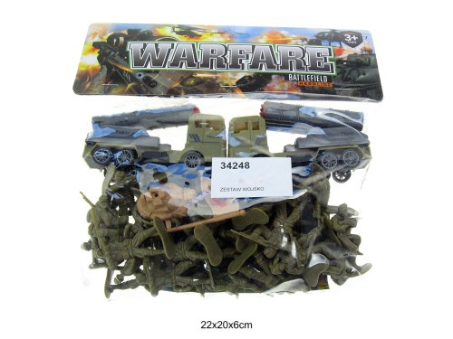Zestaw wojsko pojazdy