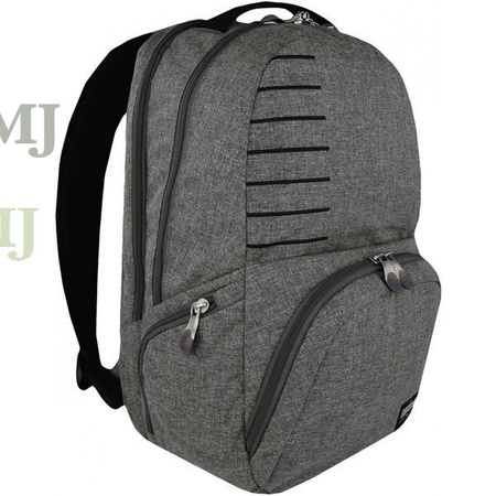 Plecak szkolny na laptop ST.RIGHT szary light gray melange jasnoszary 26L - BP35