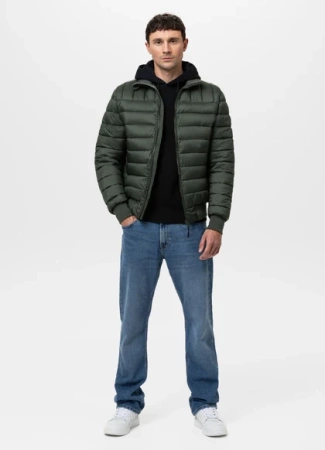 Kurtka pikowana przejściowa GRANGER II Ciemno Zielona