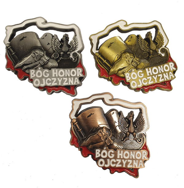 Magnes Kontur Bóg Honor Ojczyzna PE-L4763