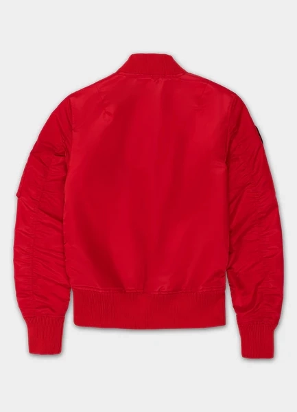 Kurtka przejściowa damska PIT BULL WEST COAST – Genesee III Czerwona