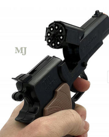 Pistolet plastikowy hukowy na kapiszony spłonka