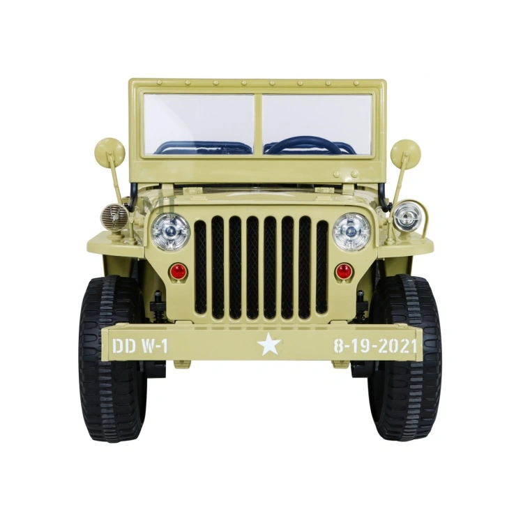 Autko Wojskowe Retro dla 3 dzieci 