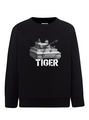 Bluza chłopięca nadruk Czołg Tiger czarna