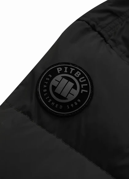 Kurtka zimowa męska z kapturem Gopher Czarna