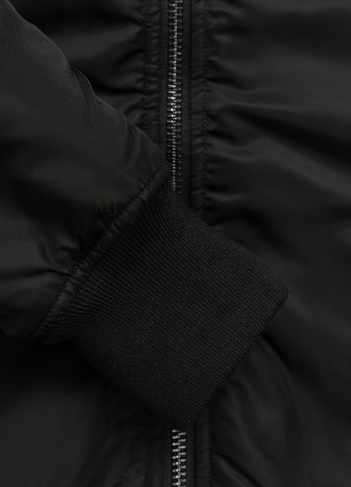 Kurtka zimowa bamberka z kapturem ENCINO PitBull czarna