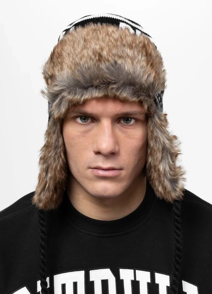 Czapka zimowa Mission Bay PitBull West Coast czarna z białym napisem – ciepło i styl