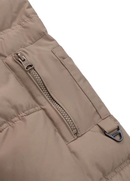 Kurtka zimowa Pitbull West Coast Burnt Ciemny Piaskowy