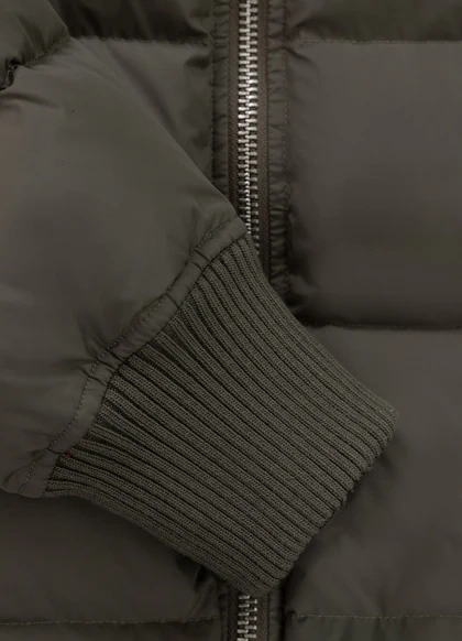 Kurtka zimowa męska z kapturem Gopher Oliwkowa