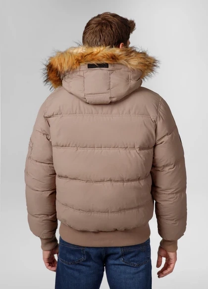 Kurtka zimowa Pitbull West Coast Burnt Ciemny Piaskowy