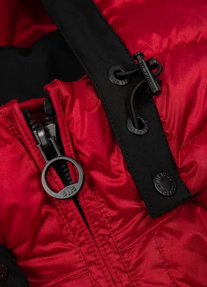 Kurtka zimowa Pitbull West Coast Barles Czerwona