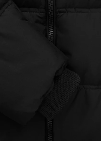 Kurtka zimowa męska z kapturem Duncan Czarny