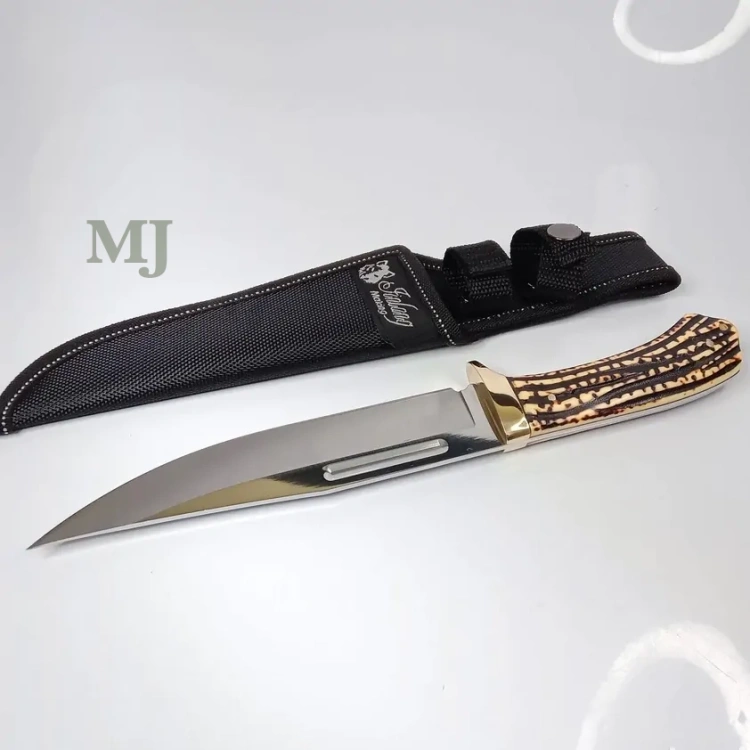 Nóż myśliwski wojskowy finka pokrowiec 30cm FOXTER® 