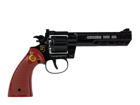 Pistolet metalowy na kapiszony czarny MPS-203-2