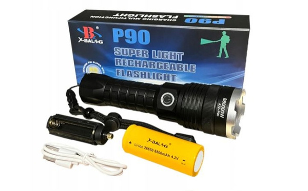 Latarka Taktyczna Led p90 Policyjna