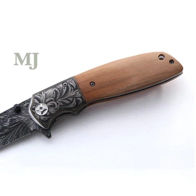 Nóż składany ratowniczy myśliwski survival 22cm FOXTER® 