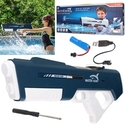 Pistolet na wodę ze zbiornikiem na akumulator, ładowarka USB
