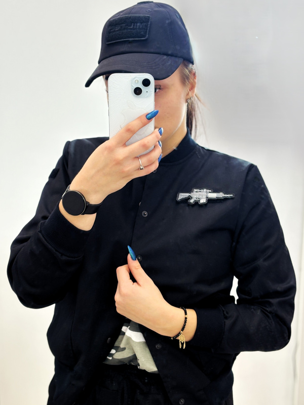 Kurtka bomberka damska czarna