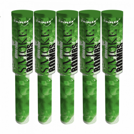 Dym zielony z rączką 1szt. TXF543-4 T1 20/5