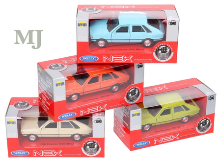 Auto POLONEZ FSO 1500 MR'78 Borewicz, model metalowy WELLY