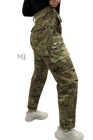 Spodnie bojówki damskie Multicam