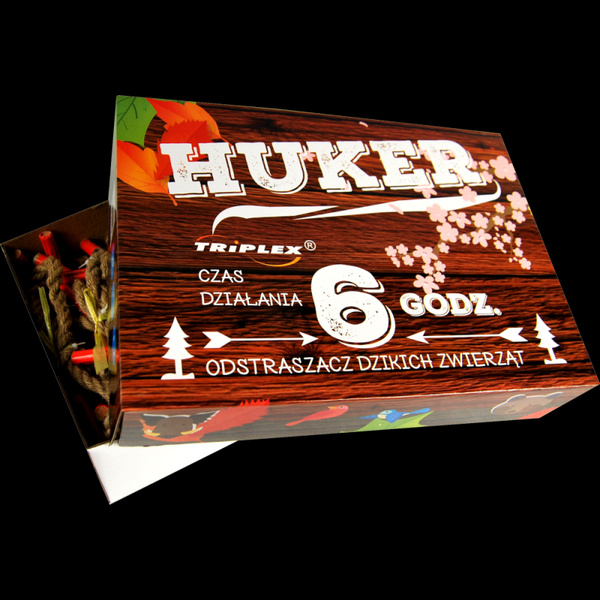 Sznur hukowy petard odstraszacz dzikich zwierząt 12szt.