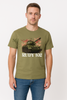 Koszulka T-shirt męska Czołg Rudy 102 khaki
