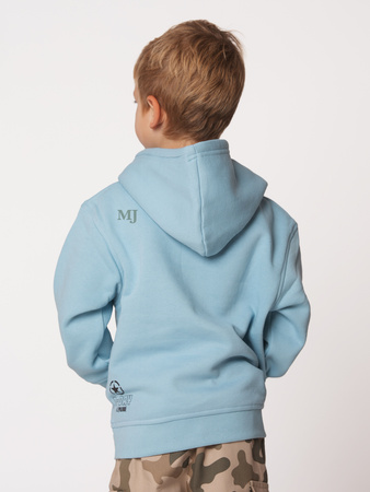 Bluza chłopięca nadruk Czołg Pantera niebieska 