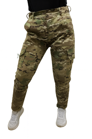 Spodnie bojówki damskie Multicam