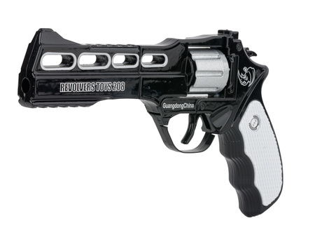 Pistolet metalowy na kapiszony czarny MPS-208-1