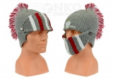 Czapka zimowa POLSKI - hełm szara wzór G-21
