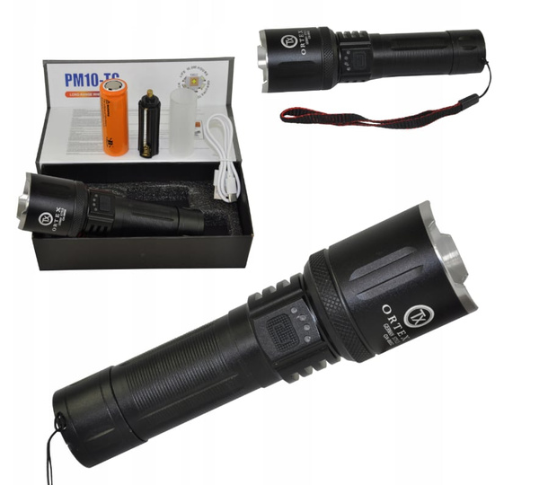 Mocna Latarka akumulatorowa PM10 - TG