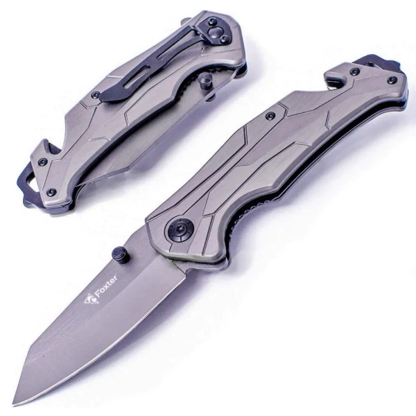 Nóż składany ratowniczy wojskowy taktyczny 20cm