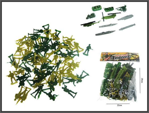 Żołnierzyki figurki pojazdy Armia wojsko zestaw