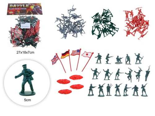 Zestaw Żołnierzyków Wojsko 80 EL 06256