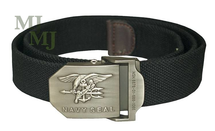 Pasek parciany wojskowy NS Texar black