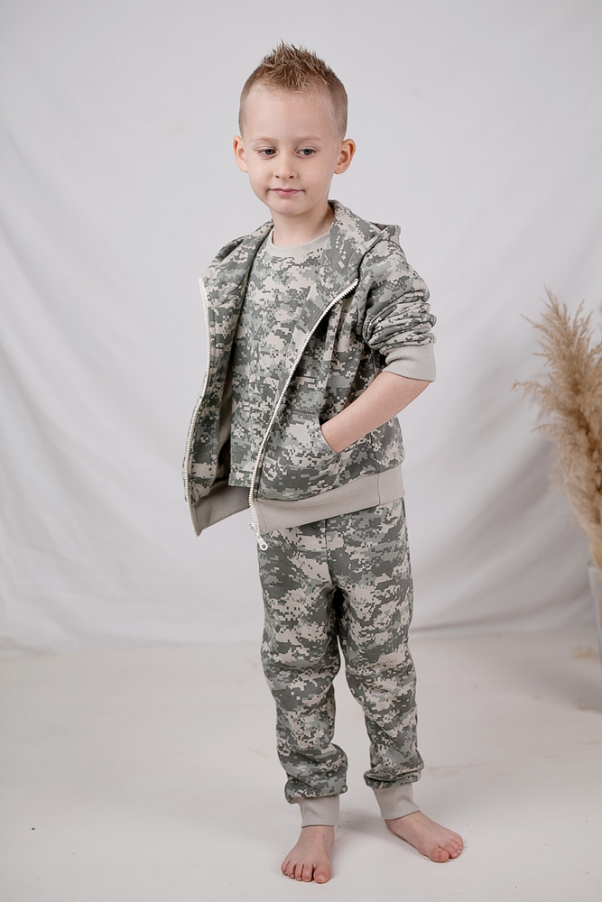 Spodnie dresowe moro chłopięce ACU Produkt Polski