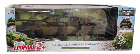 Czołg Leopard 2 RC – zdalnie sterowany model bojowego czołgu NATO.