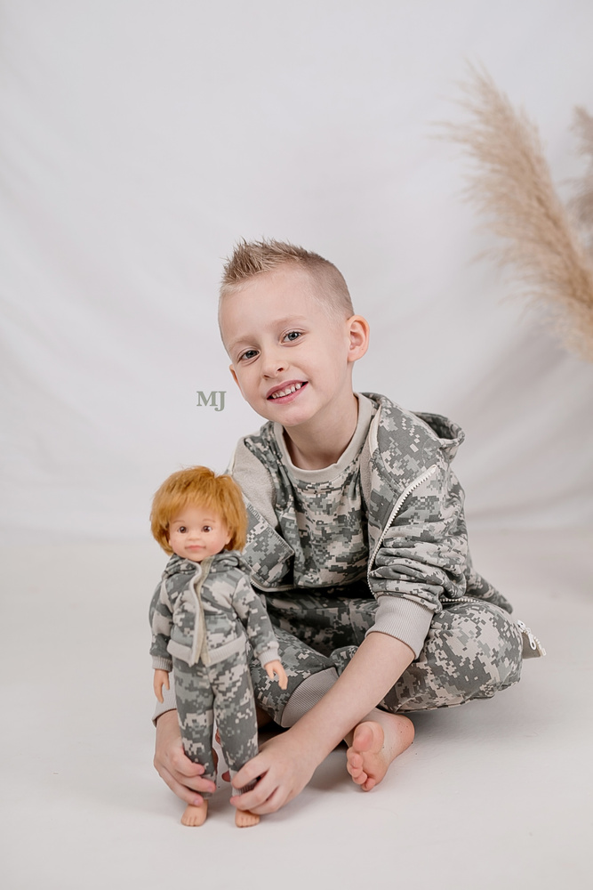 Spodnie dresowe moro chłopięce ACU Produkt Polski